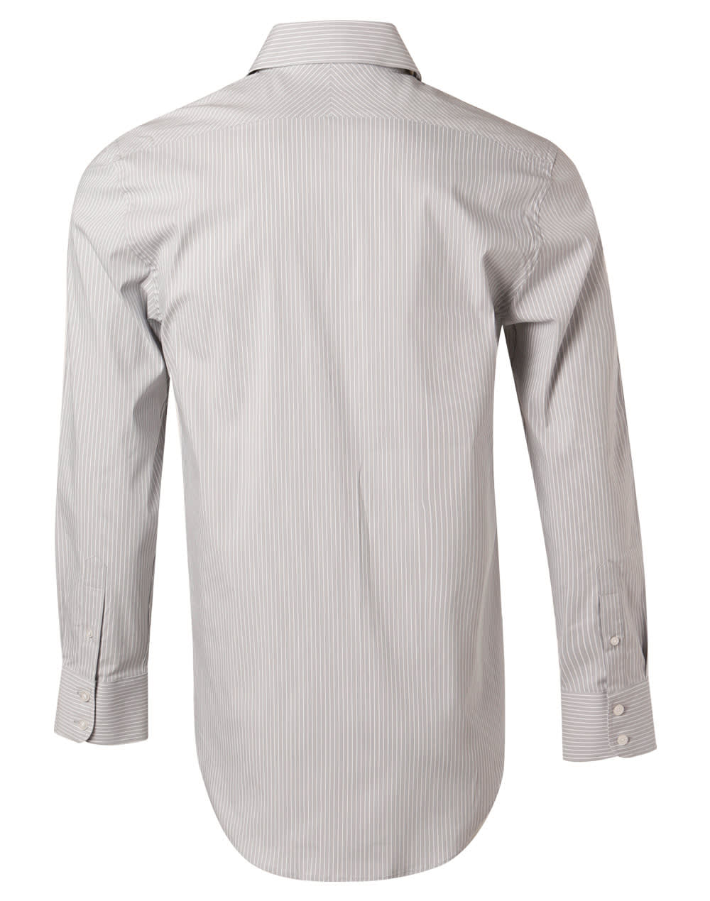Mens Ticking Stripe L/S Shirt [53-M7200L]