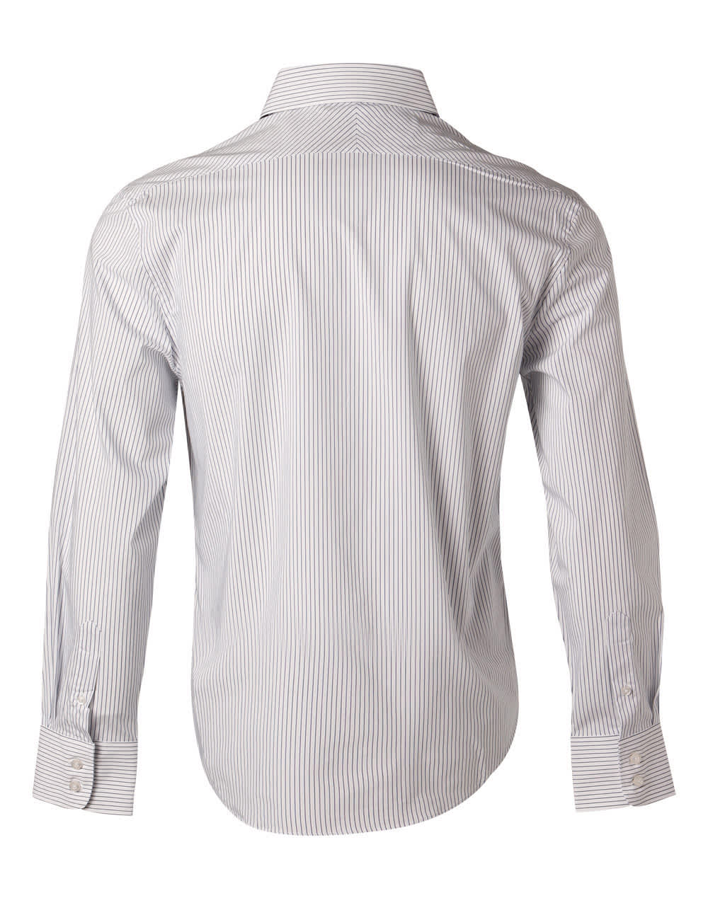 Mens Ticking Stripe L/S Shirt [53-M7200L]