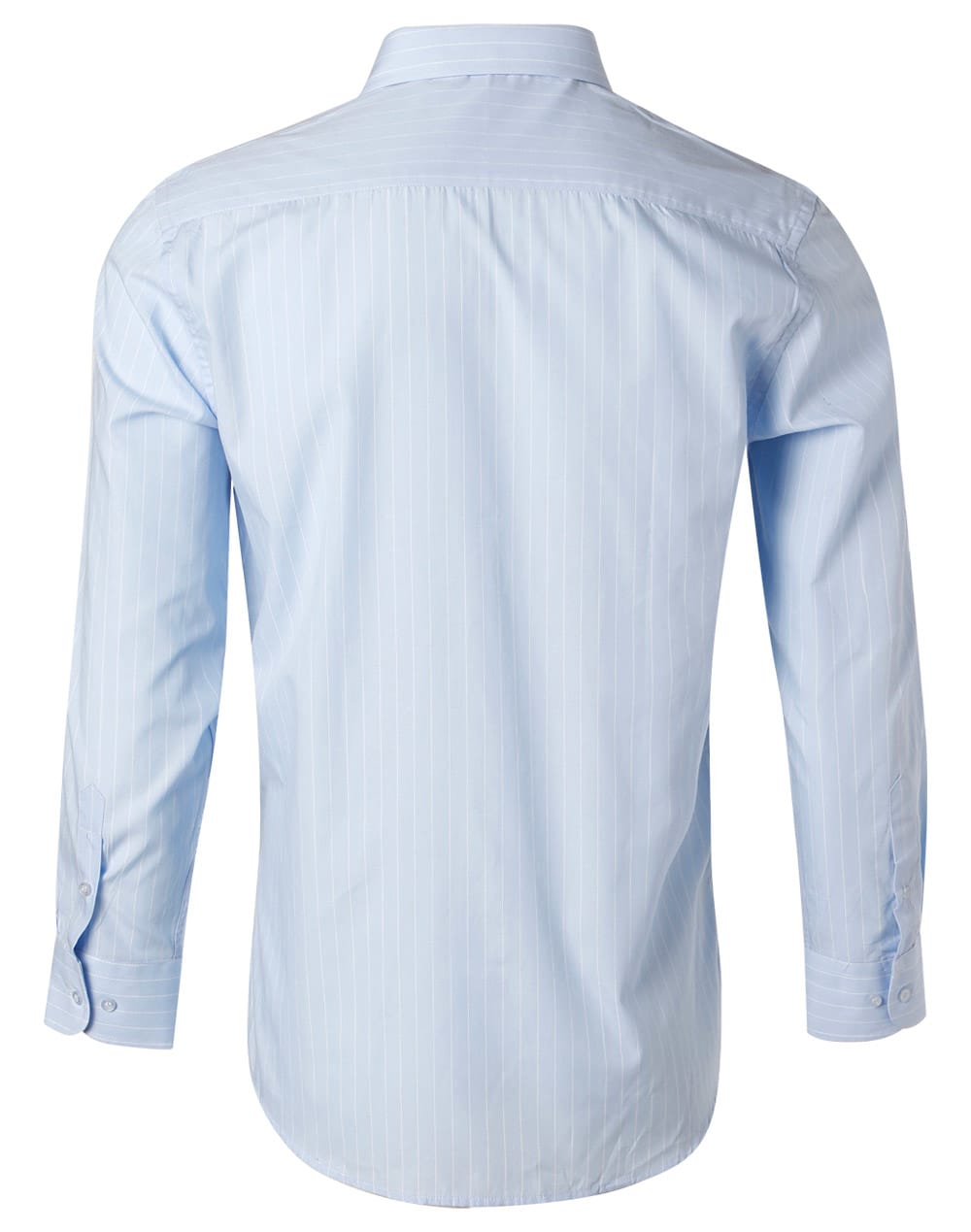 Mens Pin Stripe Long Sleeve Shirt [53-M7222]