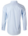 Mens Pin Stripe Long Sleeve Shirt [53-M7222]
