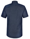 Mens Pin Dot Stretch S/S Shirt [53-M7400S]