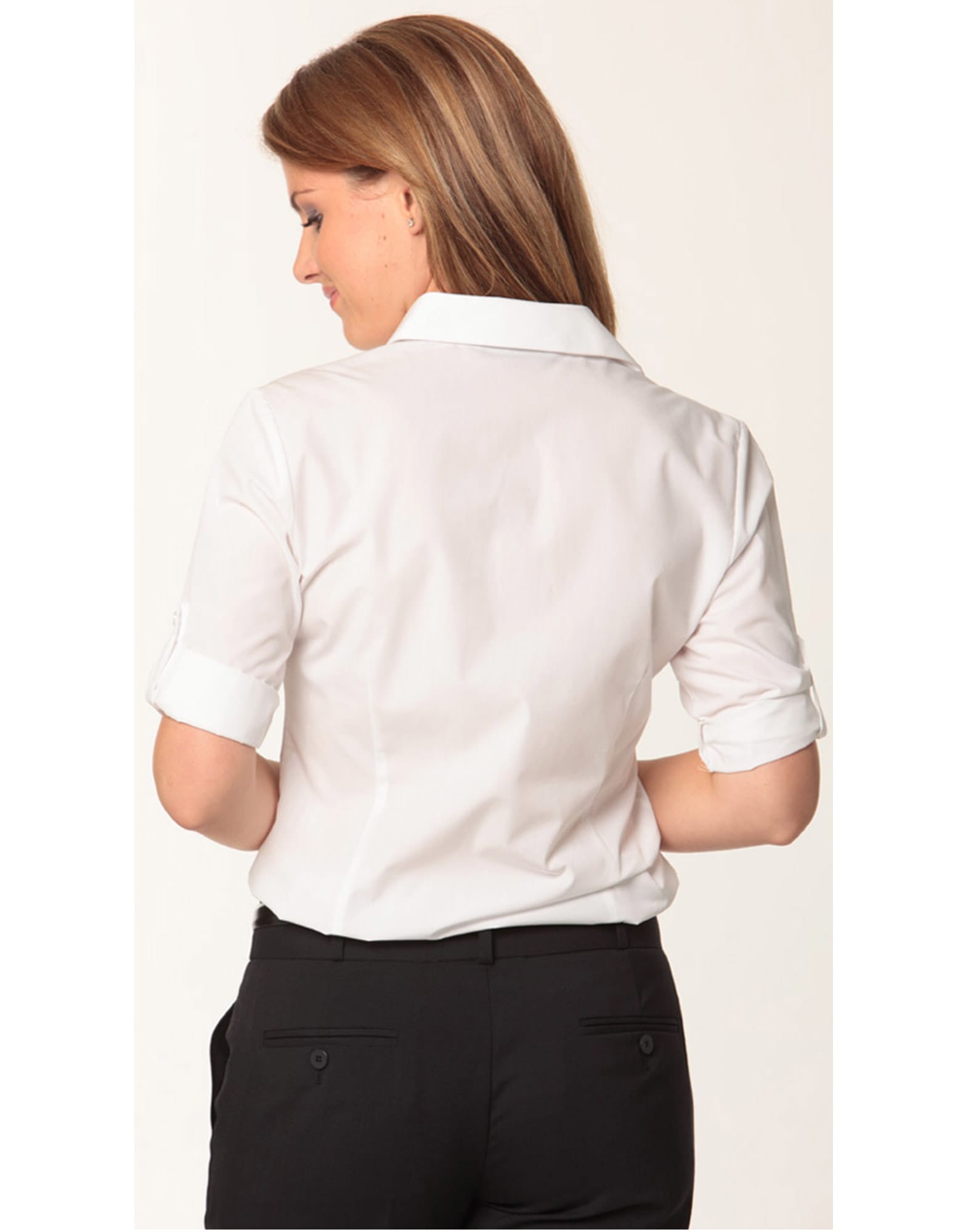 Womens Nano  Tech 3/4 Sleeve Shirt [53-M8003]