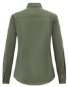 Ladies Smart Casual Cotton Blend L/S Shirt [53-M8009L]