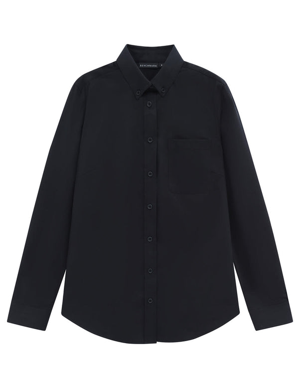 Ladies Smart Casual Cotton Blend L/S Shirt [53-M8009L]
