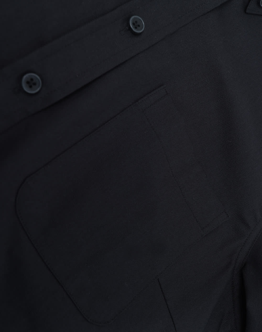 Ladies Smart Casual Cotton Blend L/S Shirt [53-M8009L]