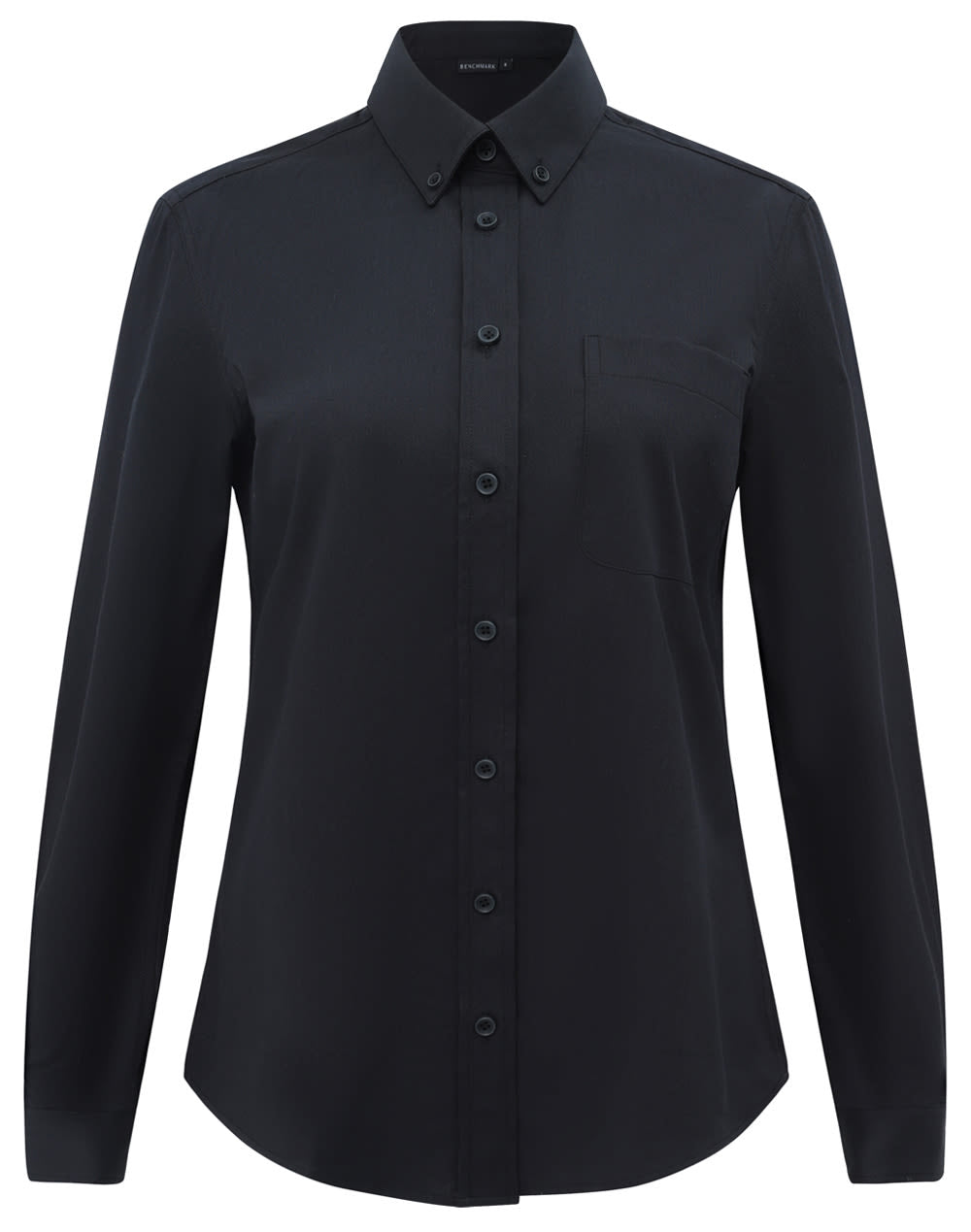 Ladies Smart Casual Cotton Blend L/S Shirt [53-M8009L]