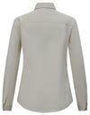 Ladies Smart Casual Cotton Blend L/S Shirt [53-M8009L]