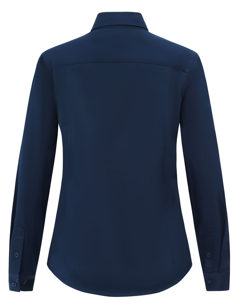 Ladies Smart Casual Cotton Blend L/S Shirt [53-M8009L]