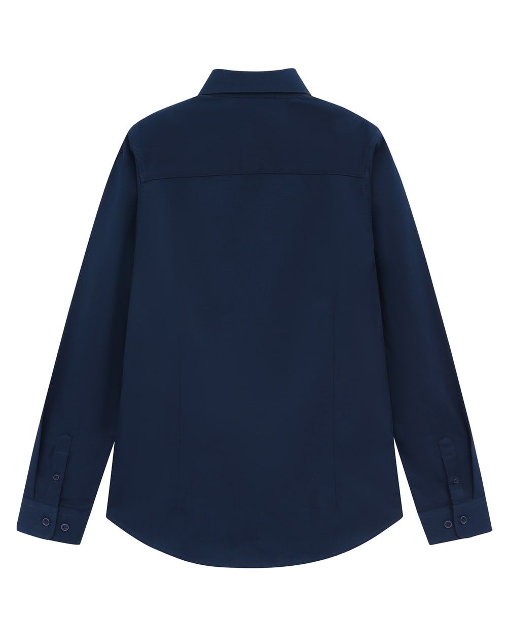 Ladies Smart Casual Cotton Blend L/S Shirt [53-M8009L]