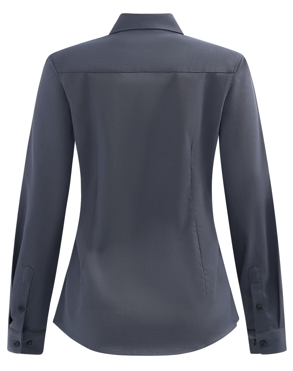 Ladies Smart Casual Cotton Blend L/S Shirt [53-M8009L]