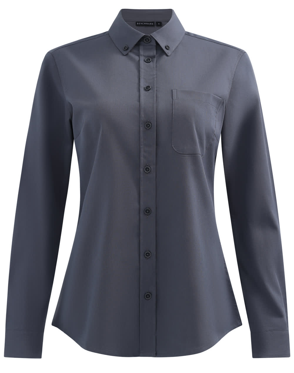 Ladies Smart Casual Cotton Blend L/S Shirt [53-M8009L]