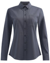 Ladies Smart Casual Cotton Blend L/S Shirt [53-M8009L]
