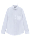 Ladies Smart Casual Cotton Blend L/S Shirt [53-M8009L]