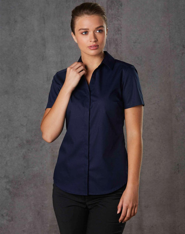 Barkley Ladies Taped Seam Short Sleeve Shirt [53-M8110S]