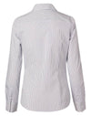 Womens Ticking Stripe L/S Shirt [53-M8200L]