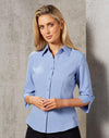 Womens Cool Dry 3/4 Sleeve Shirt [53-M8600Q]