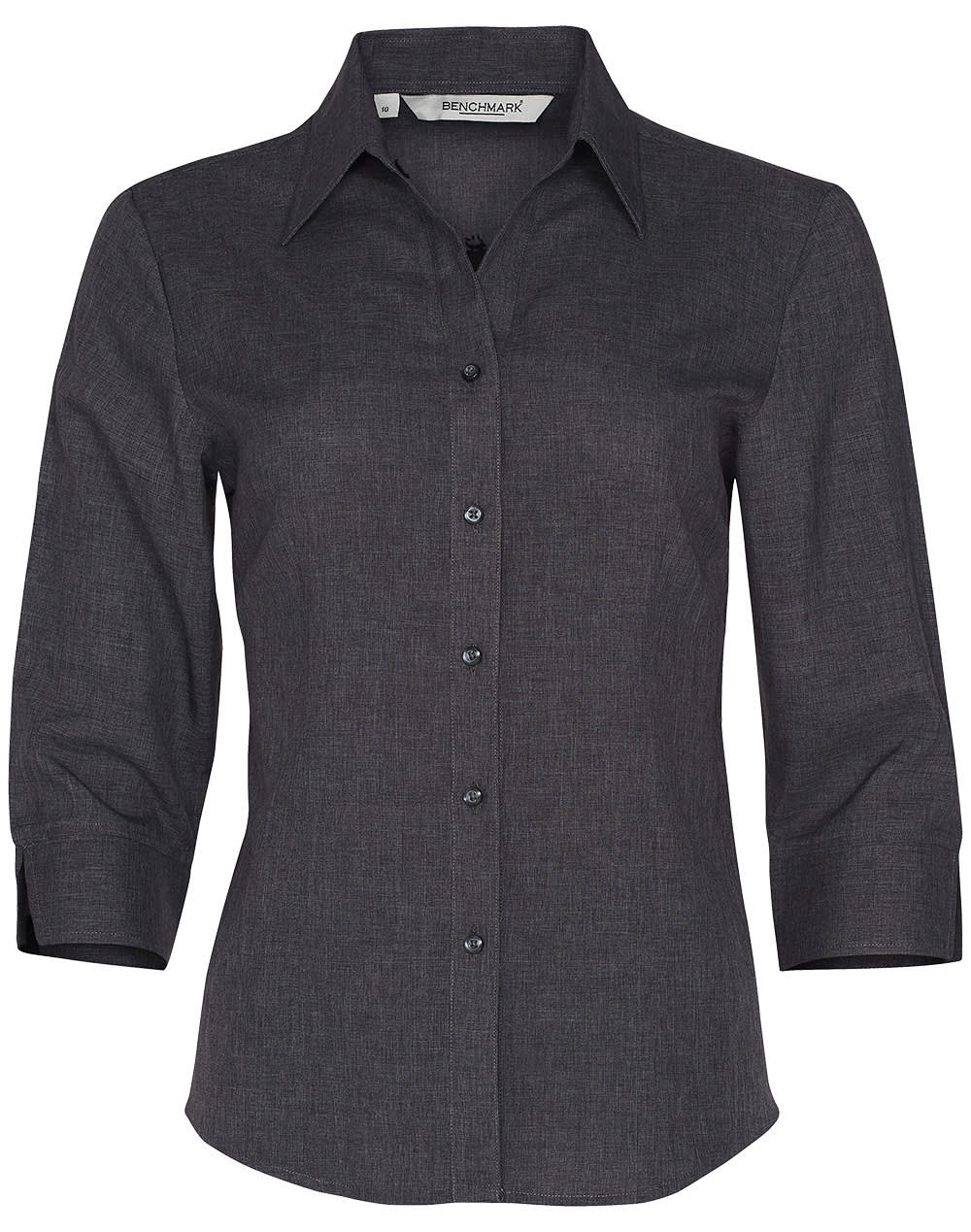 Womens Cool Dry 3/4 Sleeve Shirt [53-M8600Q]