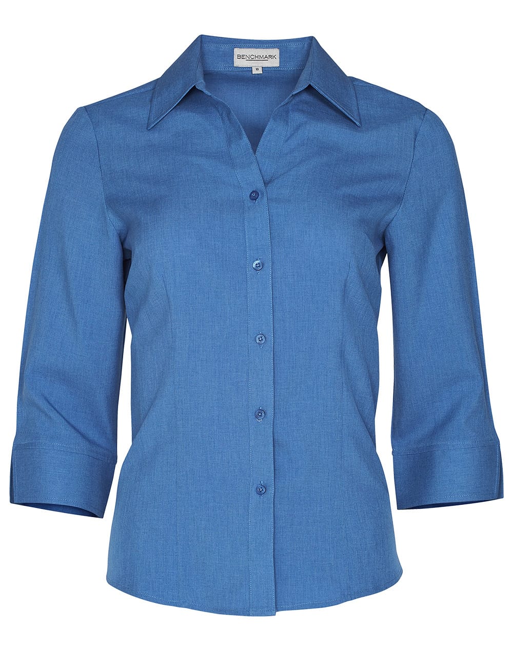 Womens Cool Dry 3/4 Sleeve Shirt [53-M8600Q]