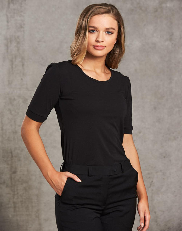 Womens Scoop Neck T Top [53-M8800]