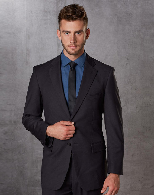 Mens Poly/Viscose Stretch Jacket [53-M9130]