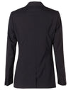 Womens Stretch Wool Blend Mid Length Jacket [53-M9200]
