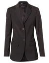 Womens Stretch Wool Blend Mid Length Jacket [53-M9200]