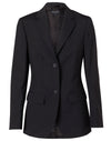 Womens Stretch Wool Blend Mid Length Jacket [53-M9200]