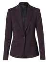 Womens One Button Cropped Jacket in Poly/Viscose Stretch [53-M9205]