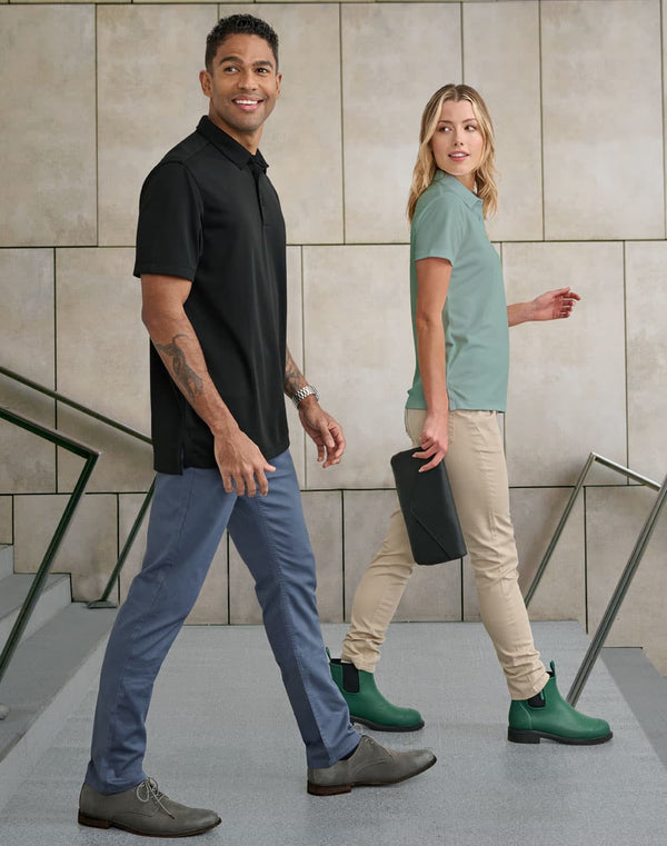 Ladies Jean Style Flexi Chino Pants [53-M9392]