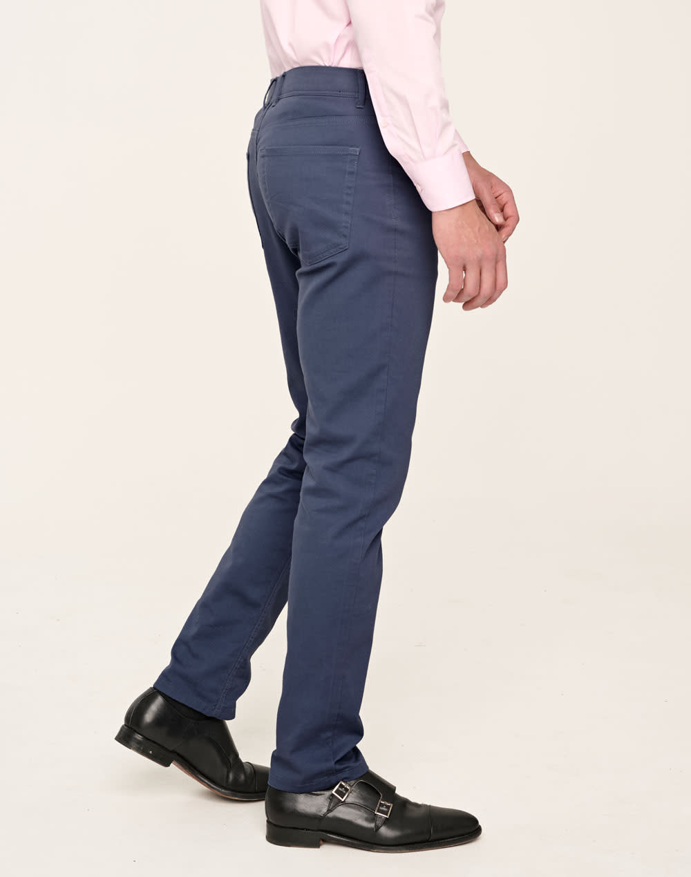 Mens Jean Style Flexi Chino Pants [53-M9382]