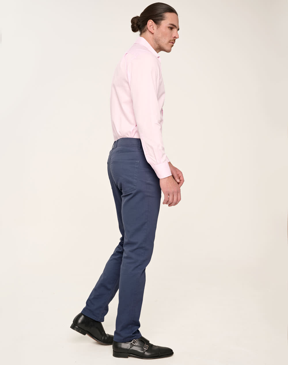 Mens Jean Style Flexi Chino Pants [53-M9382]