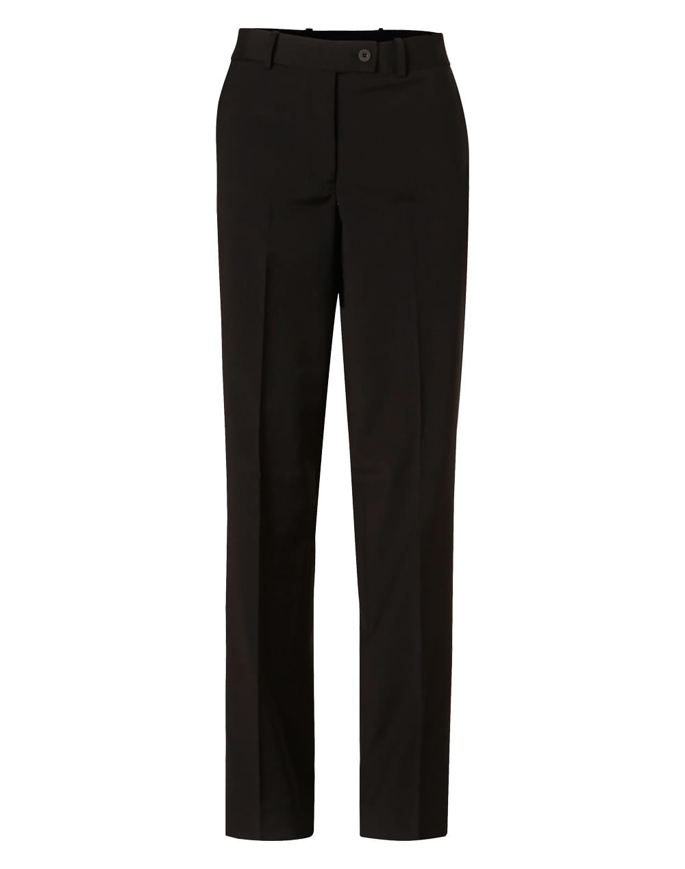 Womens Wool Blend Stretch Slim Leg Flexi Waist Pants [53-M9400]