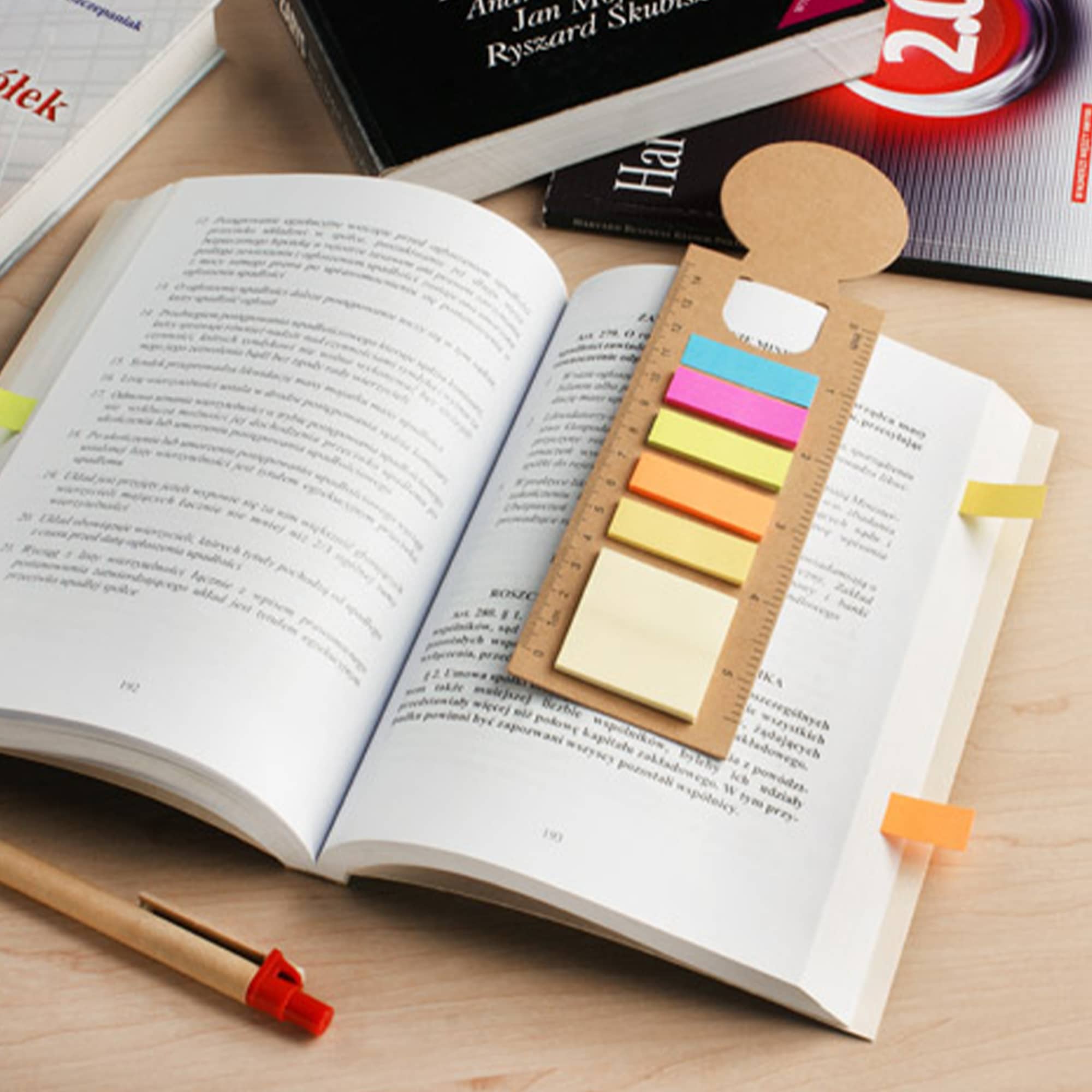 Bookmark Ruler Sticky Note Pad [19-MH010]
