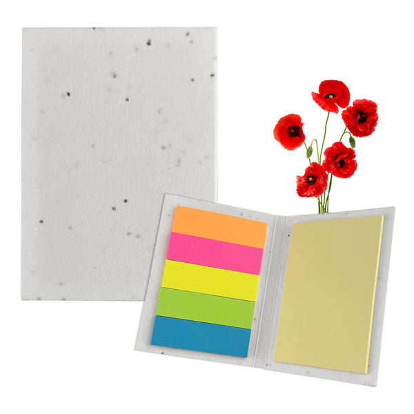 Corn Poppy Seed Sticky Note Pad [19-MH015]