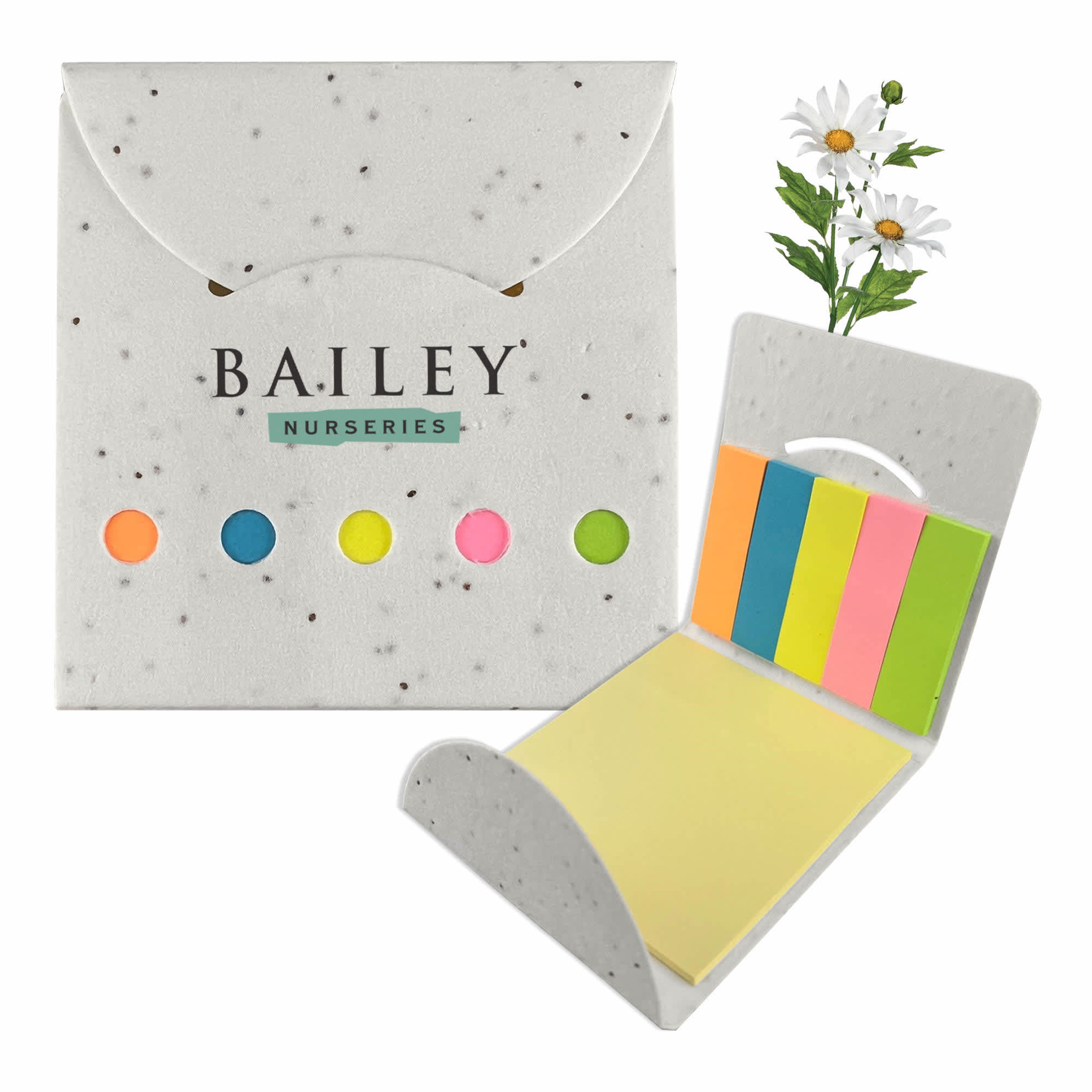 Daisy Seed Sticky Note Pad [19-MH016]