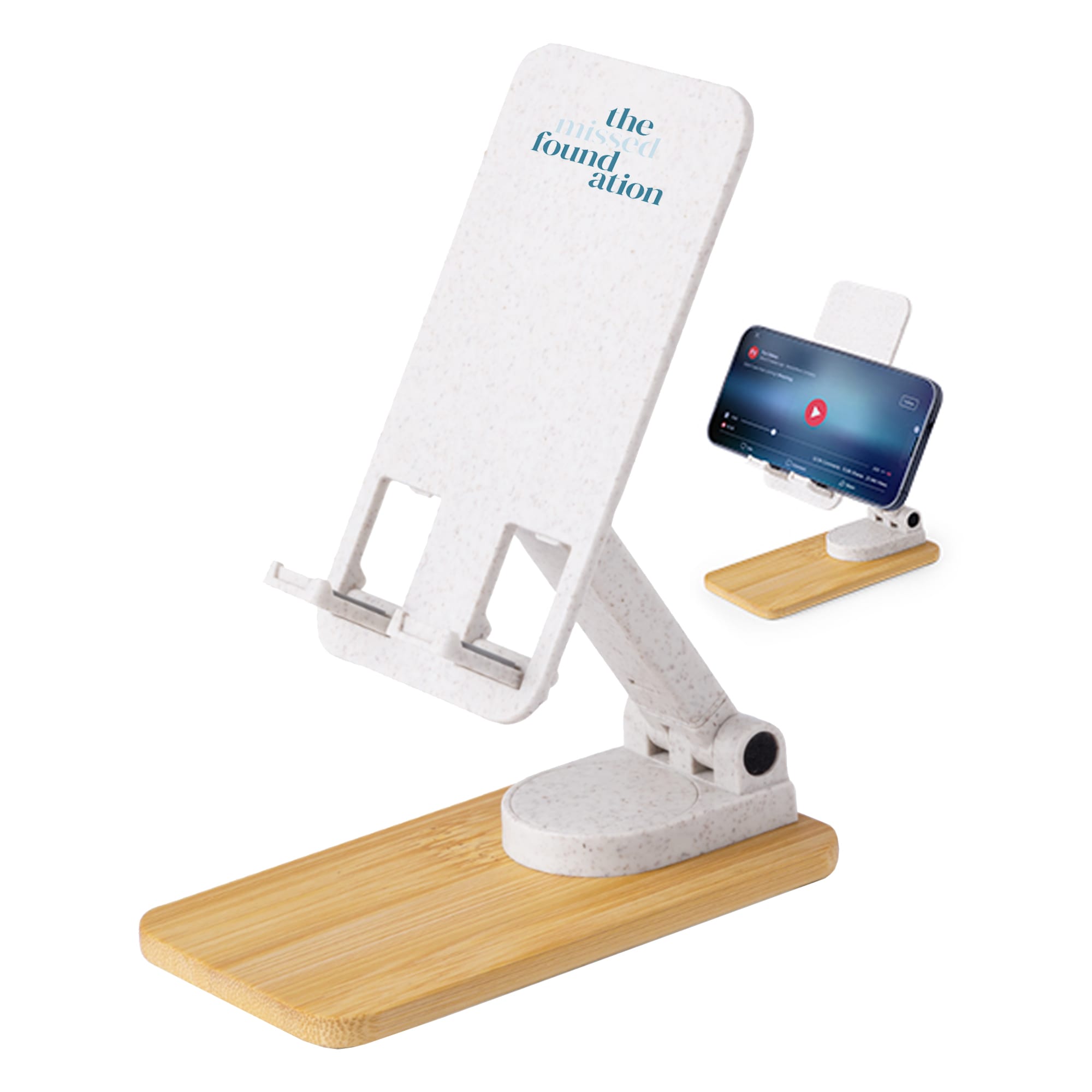 Lexi Bamboo Mobile Stand [19-MSD007]