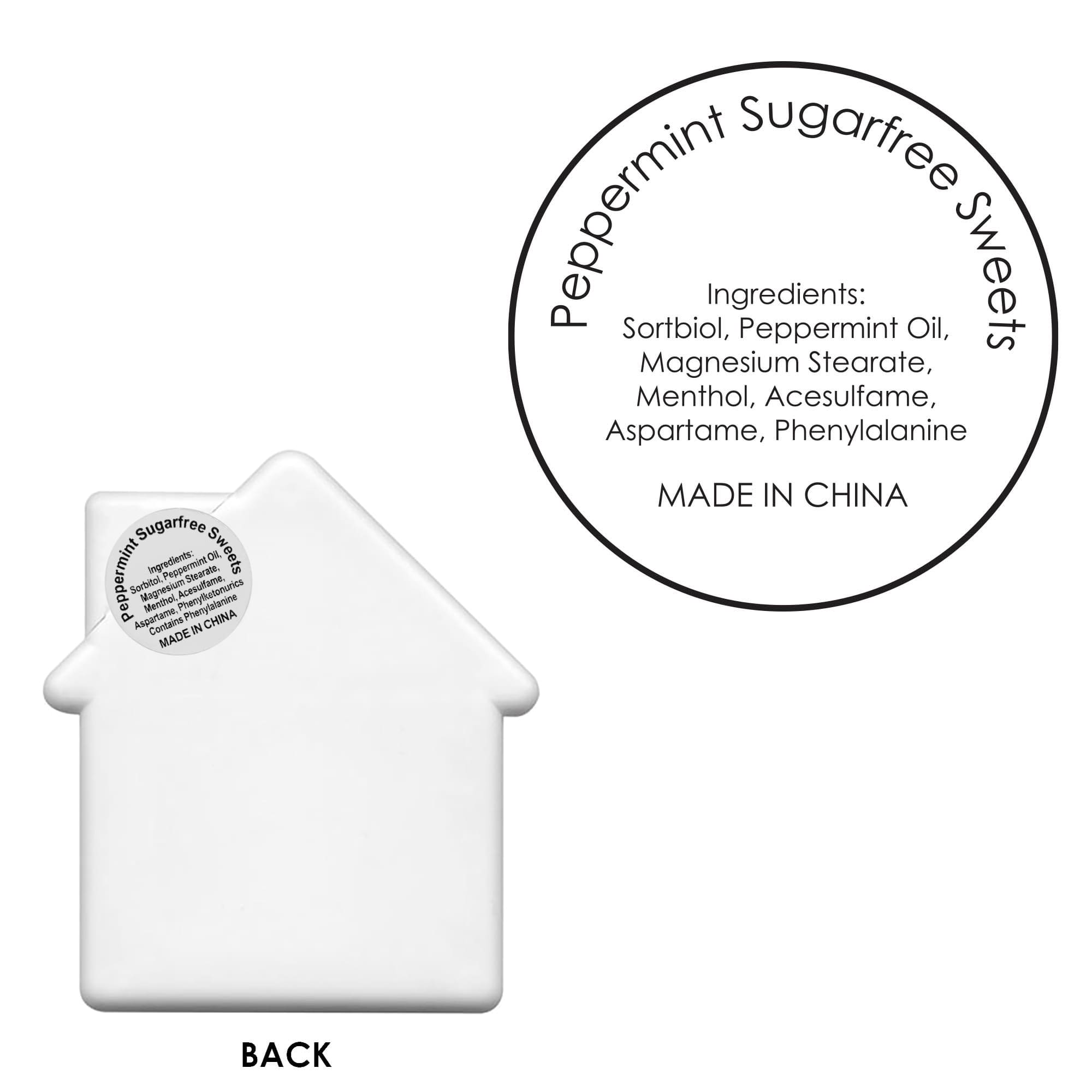 House Shape Mint Card [19-MT003]