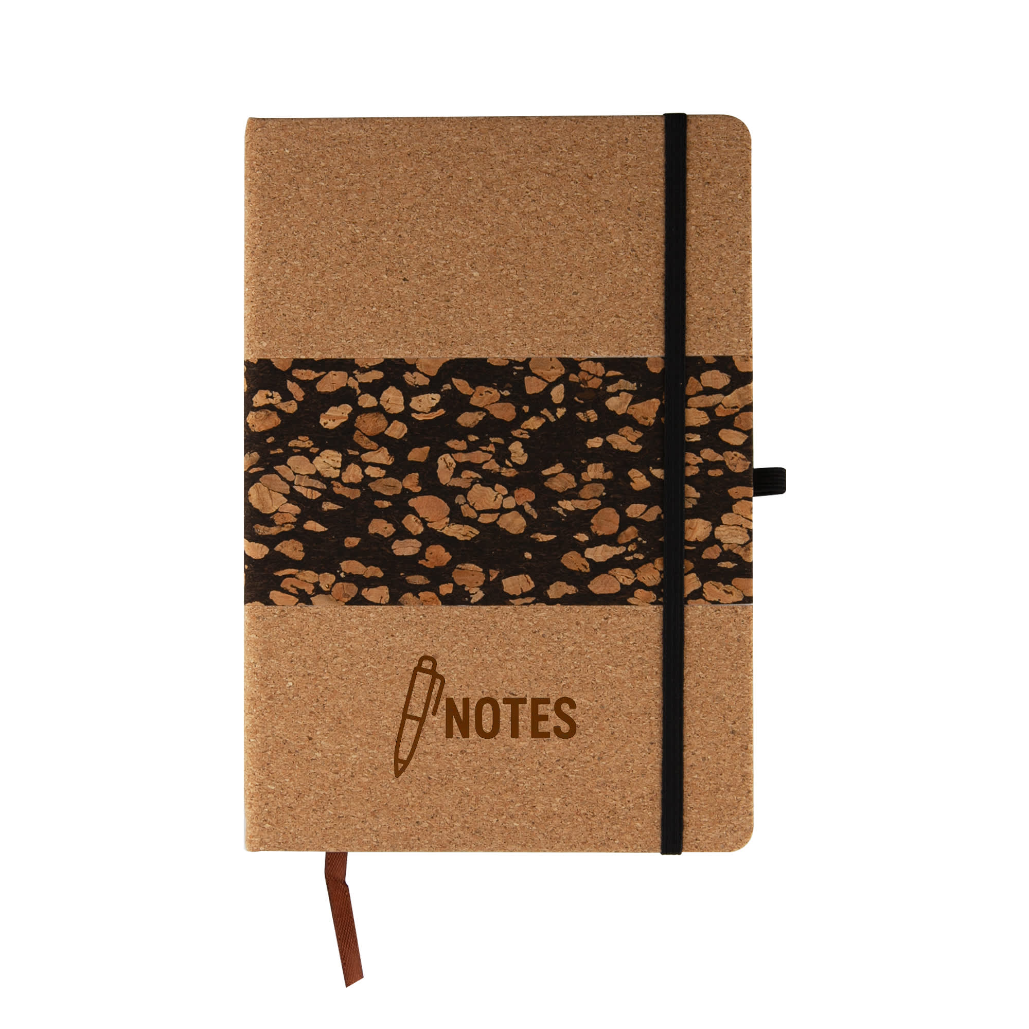 Cork and Coffee Grounds Notebook [19-NB033]