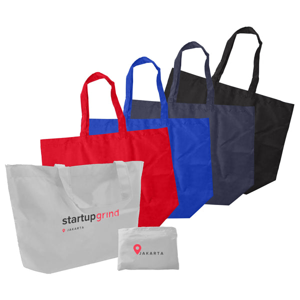 Jakarta Nylon Foldaway Shopping Bag [19-NLB013]