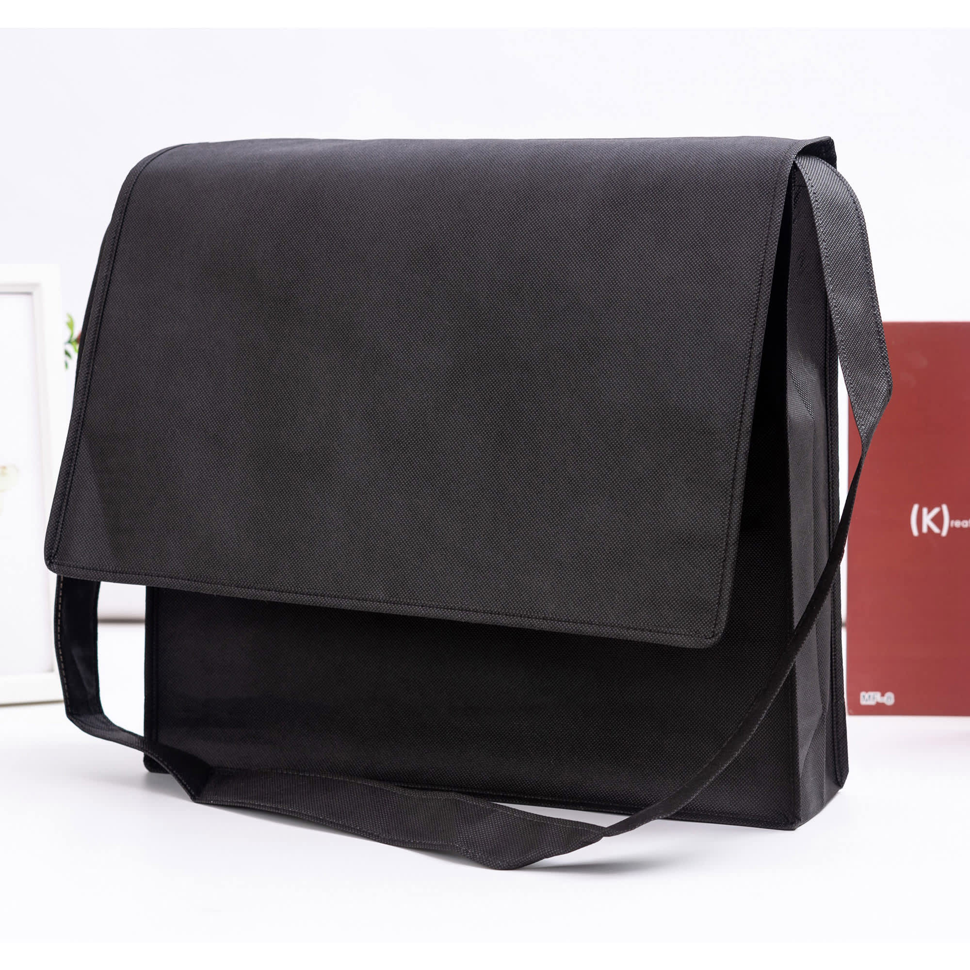 Non Woven Flap Satchel [19-NWB006]
