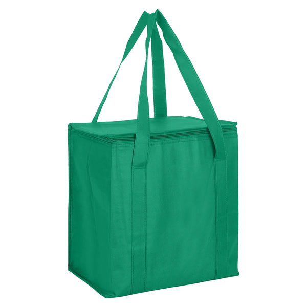 Non Woven Cooler Bag with Zipped Lid [19-NWB016]
