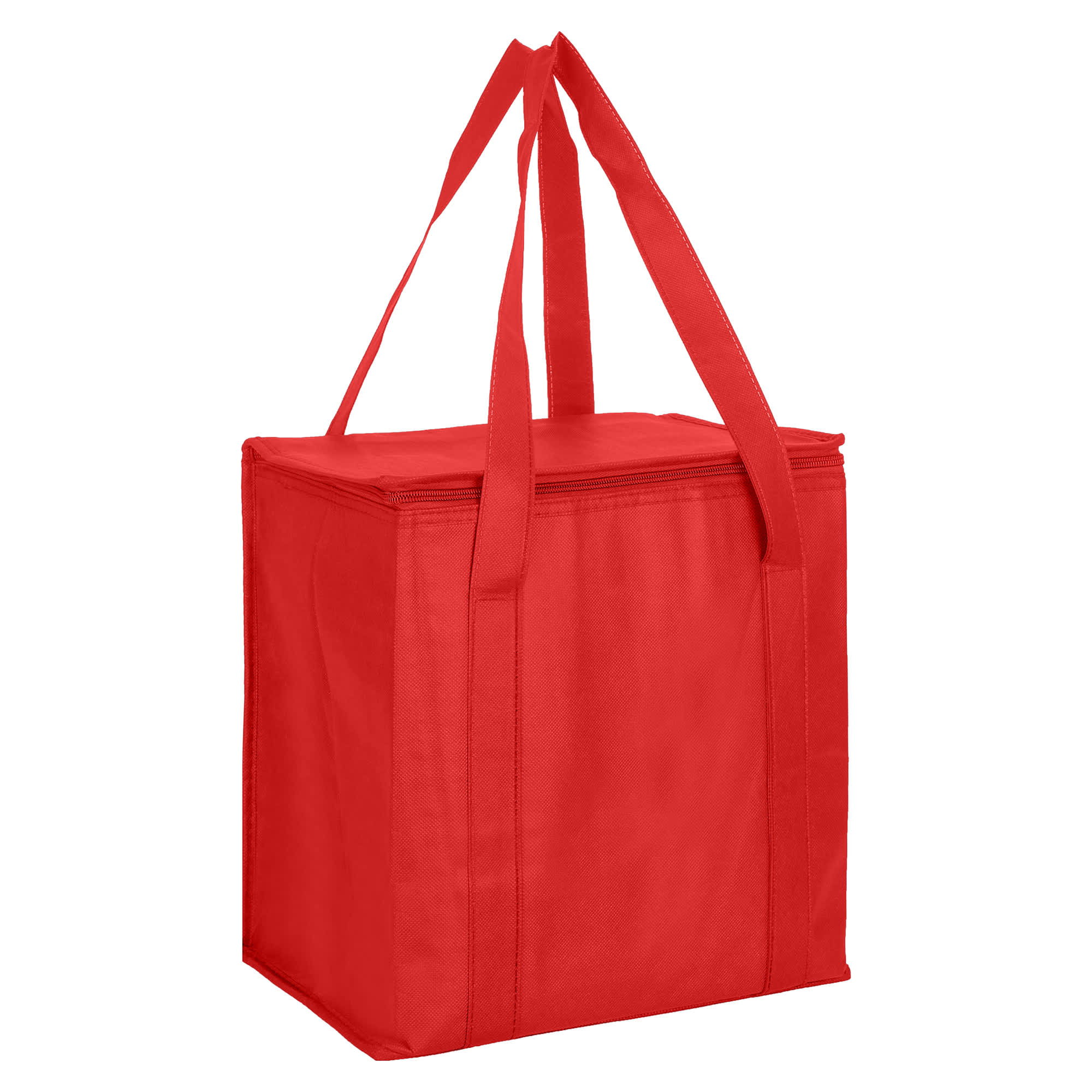 Non Woven Cooler Bag with Zipped Lid [19-NWB016]