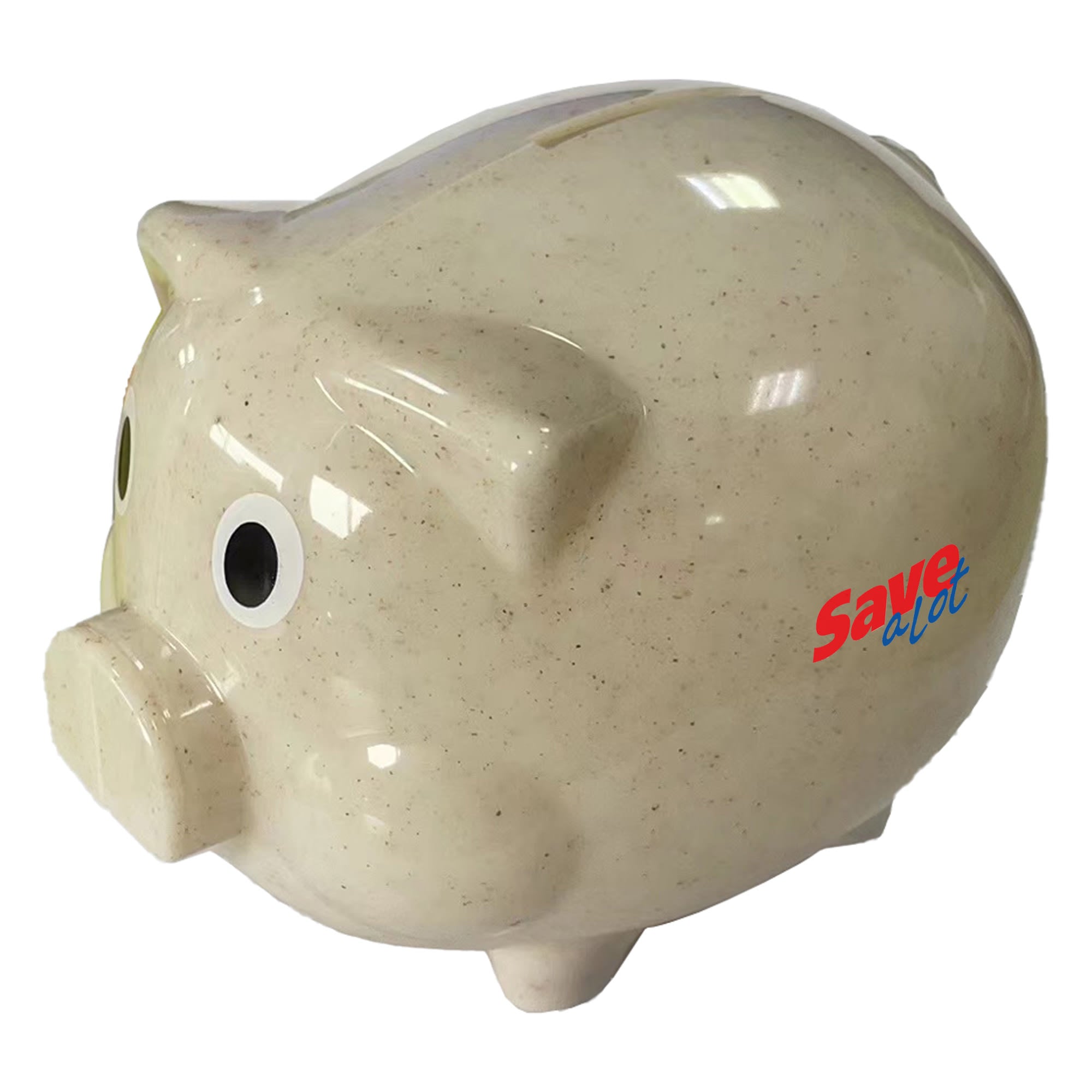 Wheat Straw Piggy Bank [19-PGB001]