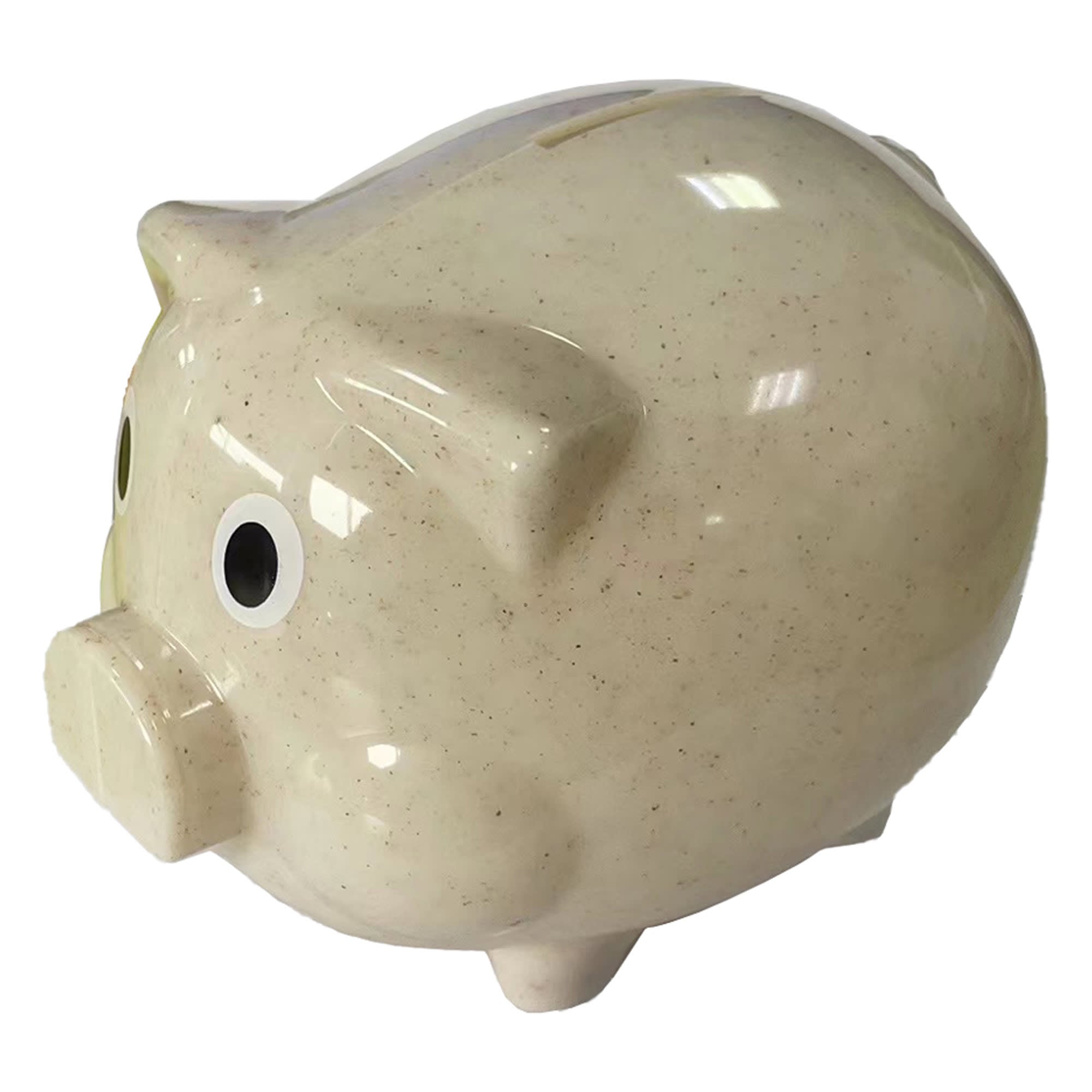 Wheat Straw Piggy Bank [19-PGB001]