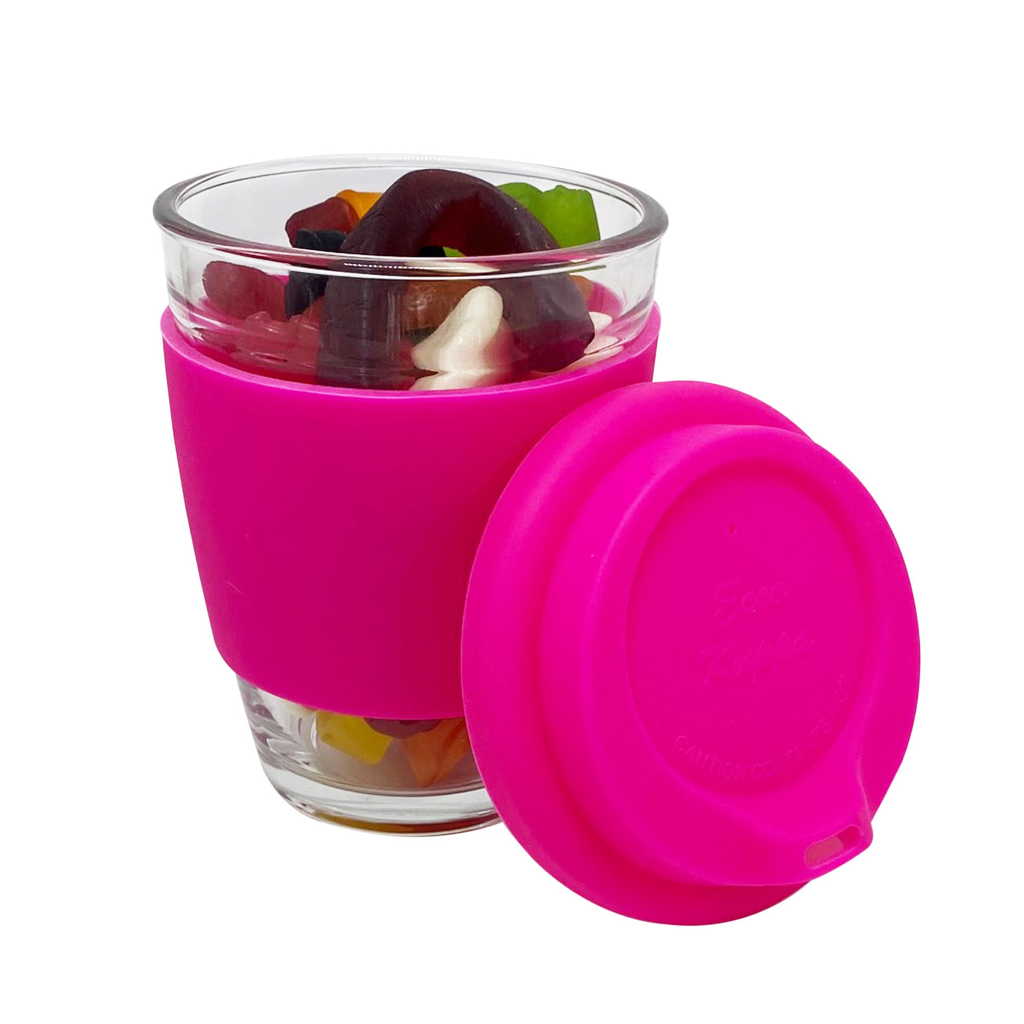 Jelly Party Mix in Carlo Glass Coffee Cup [19-PM004]