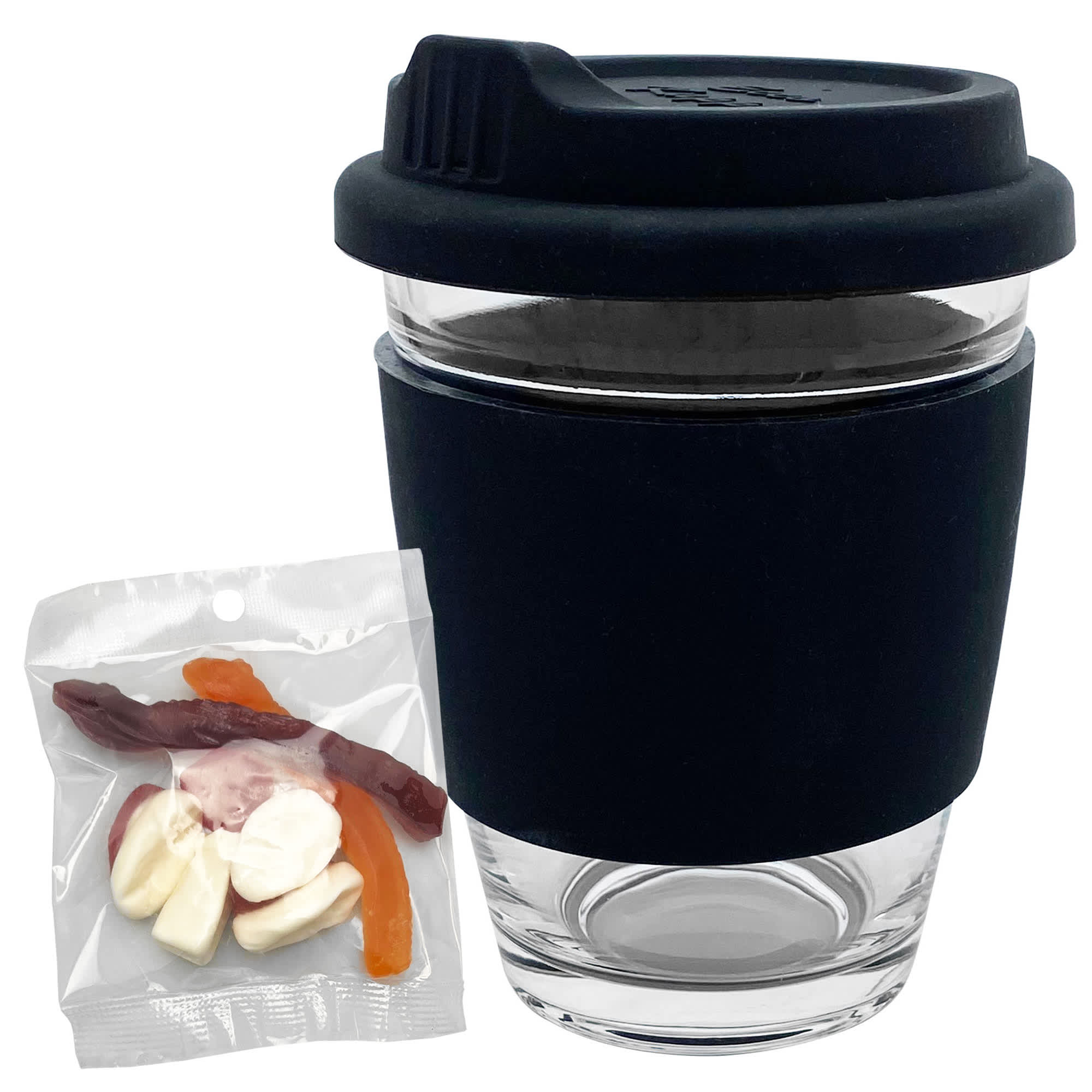 Jelly Party Mix in Carlo Glass Coffee Cup [19-PM004]