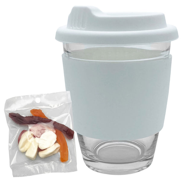 Jelly Party Mix in Carlo Glass Coffee Cup [19-PM004]