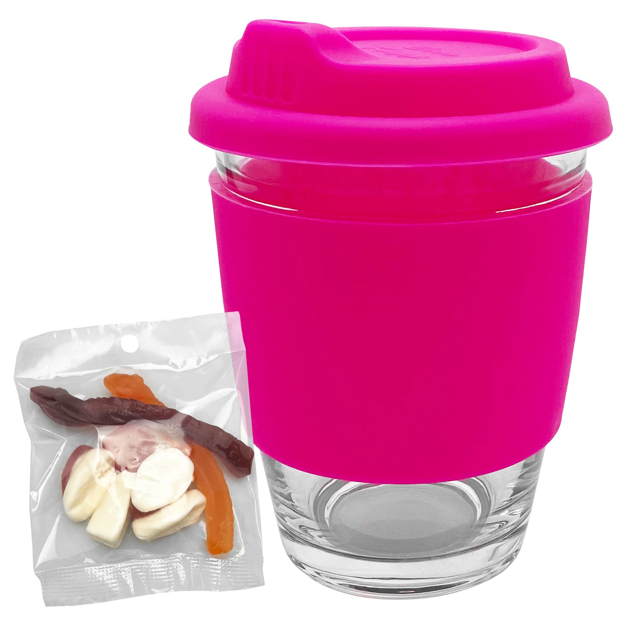 Jelly Party Mix in Carlo Glass Coffee Cup [19-PM004]