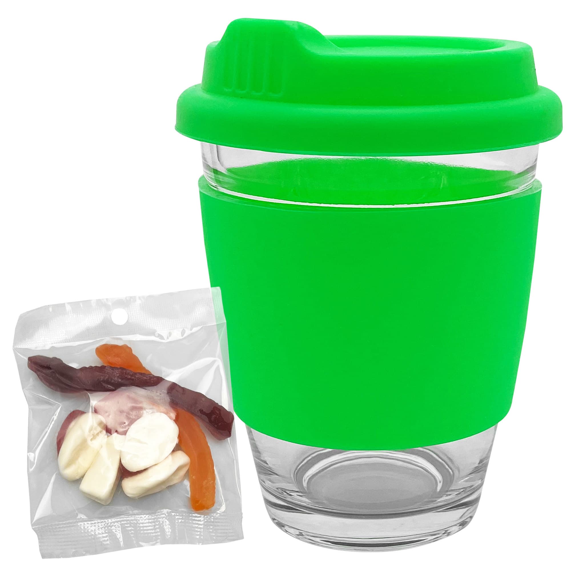 Jelly Party Mix in Carlo Glass Coffee Cup [19-PM004]