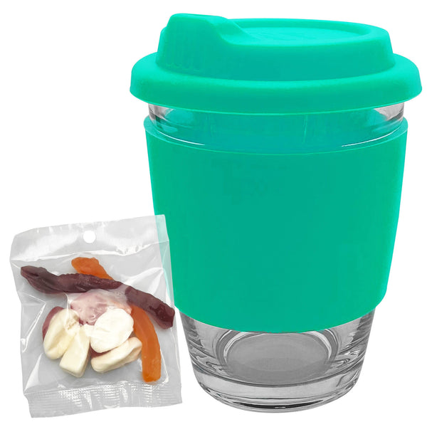 Jelly Party Mix in Carlo Glass Coffee Cup [19-PM004]